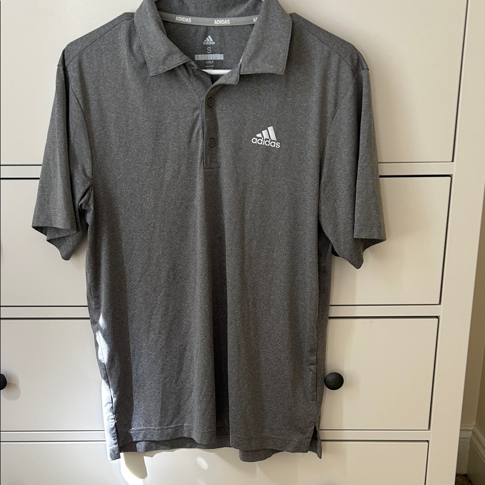 Adidas golf shirt, small